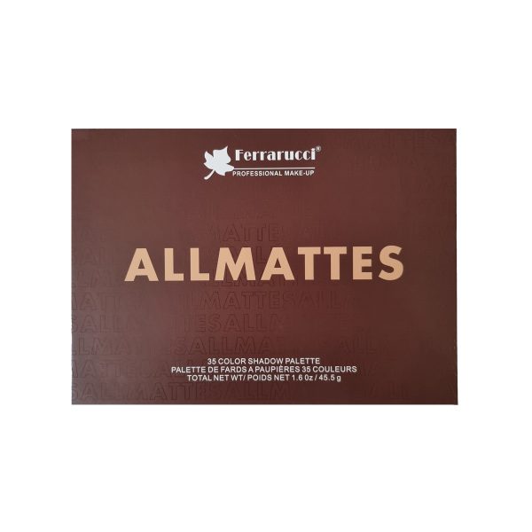 پالت سایه 35 رنگ فراروسی All Mattes