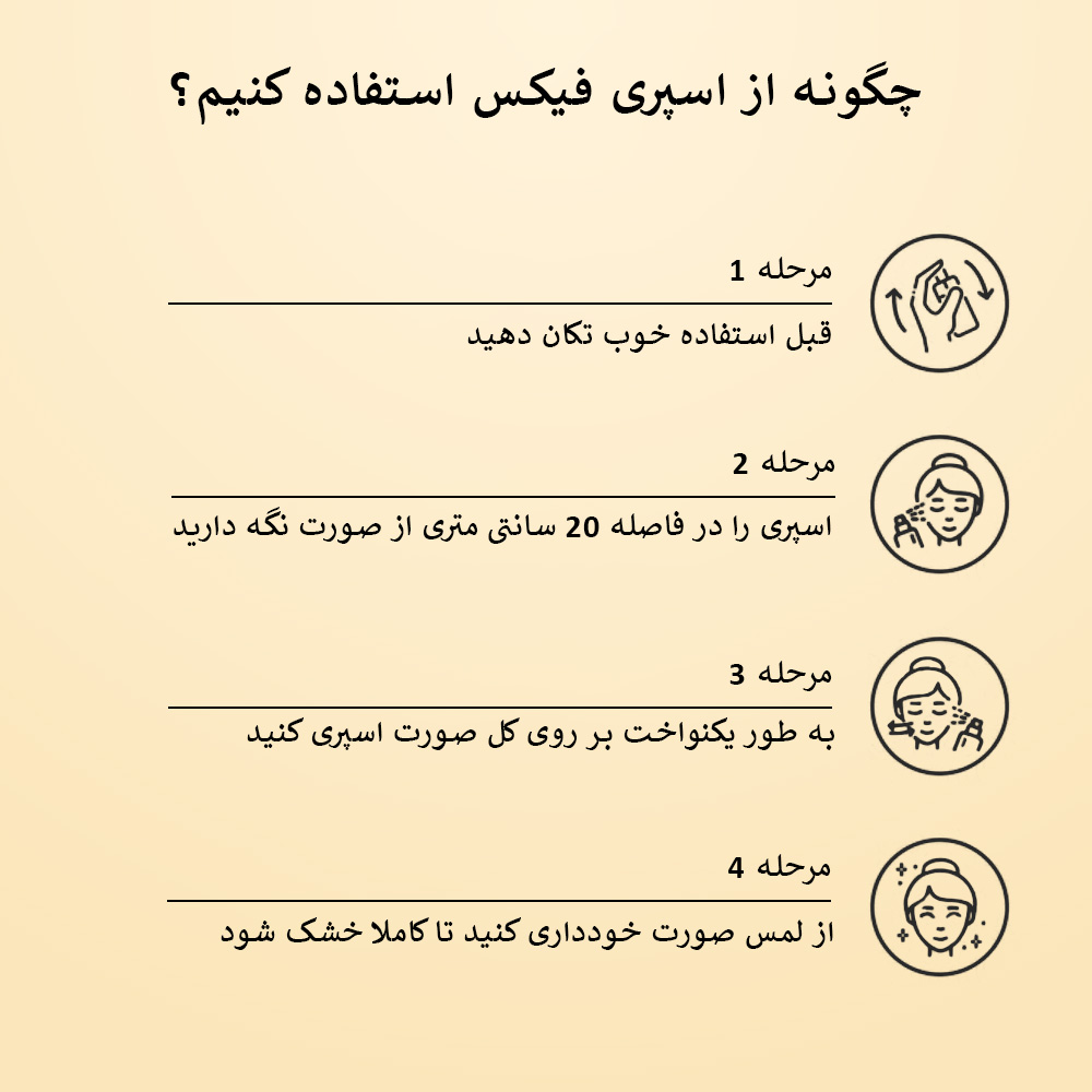 چگونه از اسپری فیکس مات کننده کارکتر استفاده کنیم؟