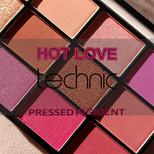 پالت سایه تکنیک Hot Love