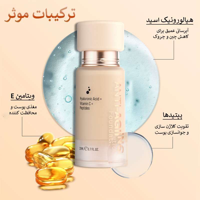 کرم پودر ضدچروک کارکتر CAF